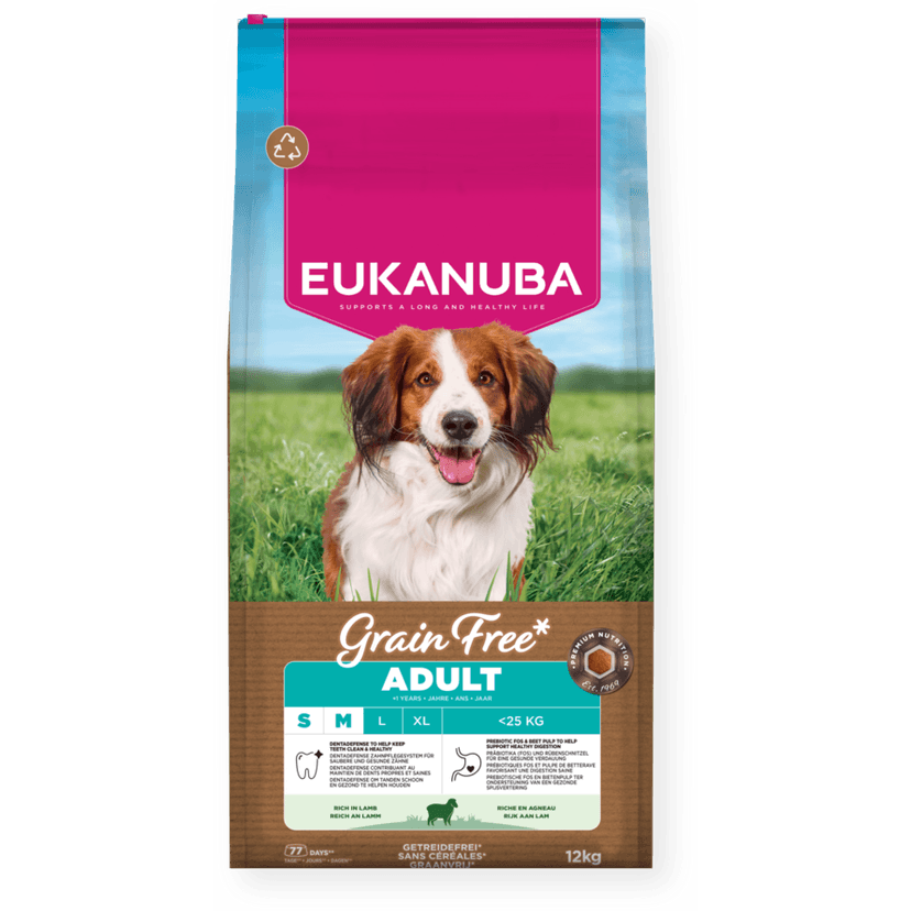 Grain Free Adult Small and Medium Breed Rich in Lamb